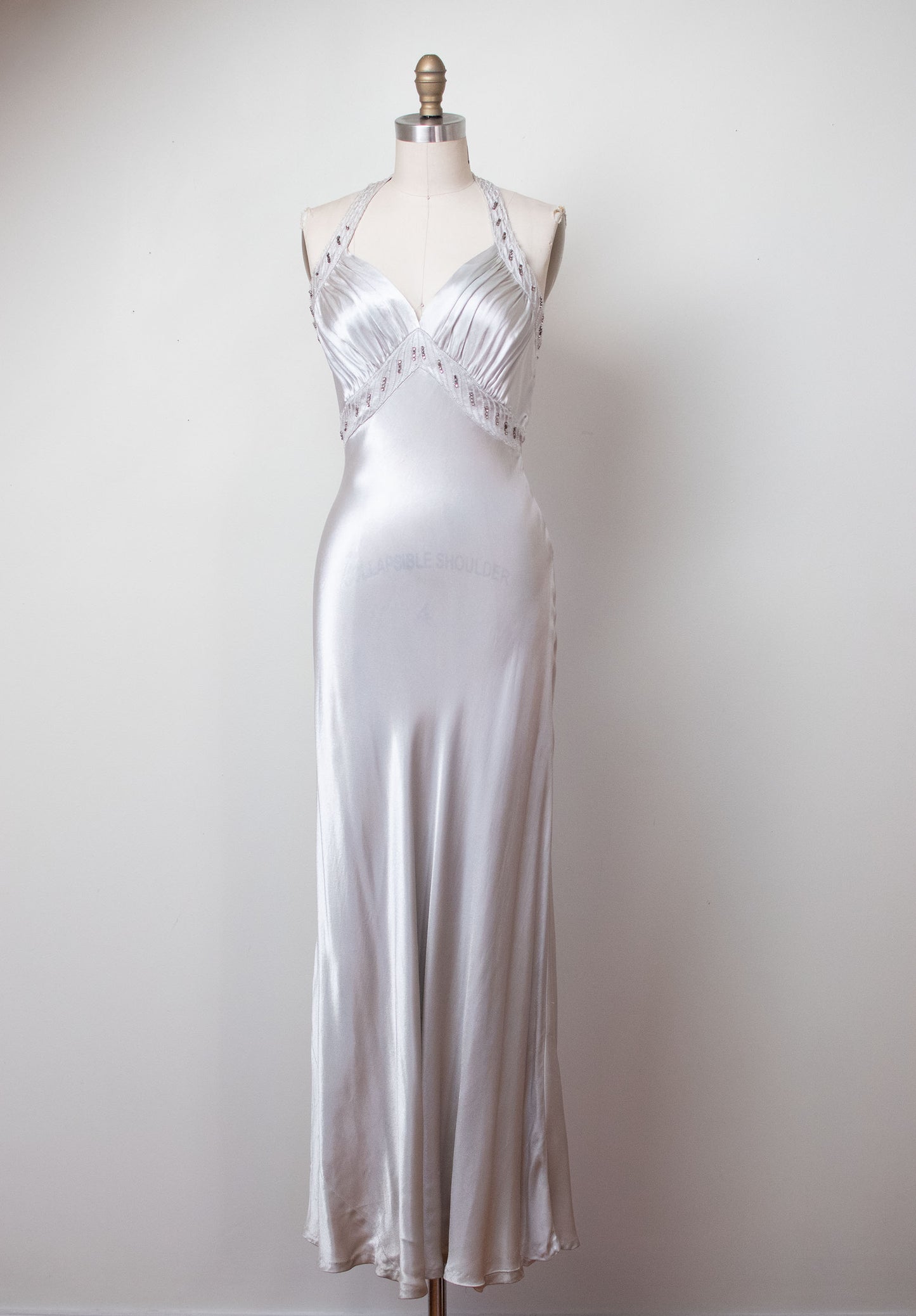 1930s Satin Gown
