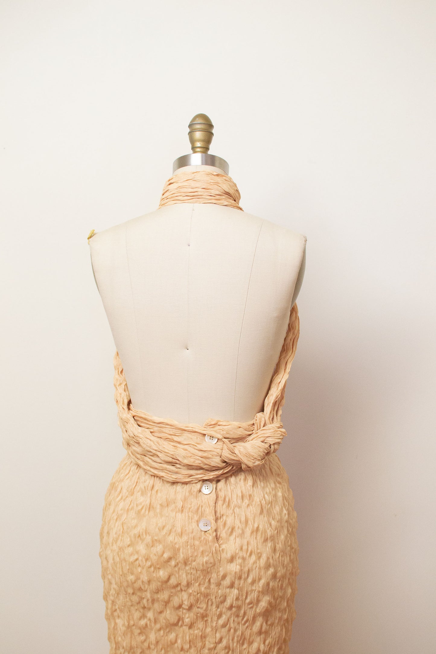 1990s Convertible Textured Dress | Romeo Gigli