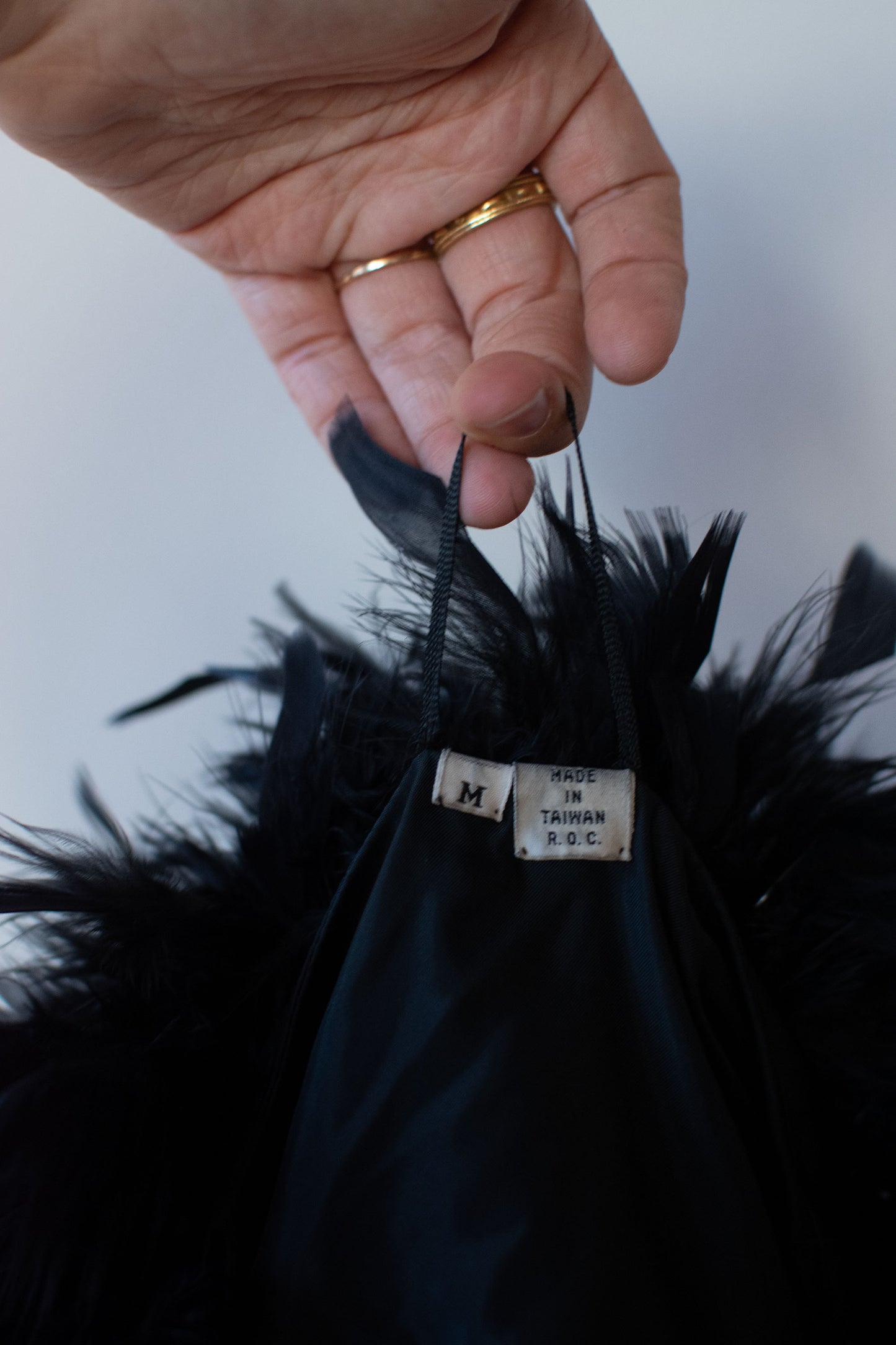Black Feather Jacket
