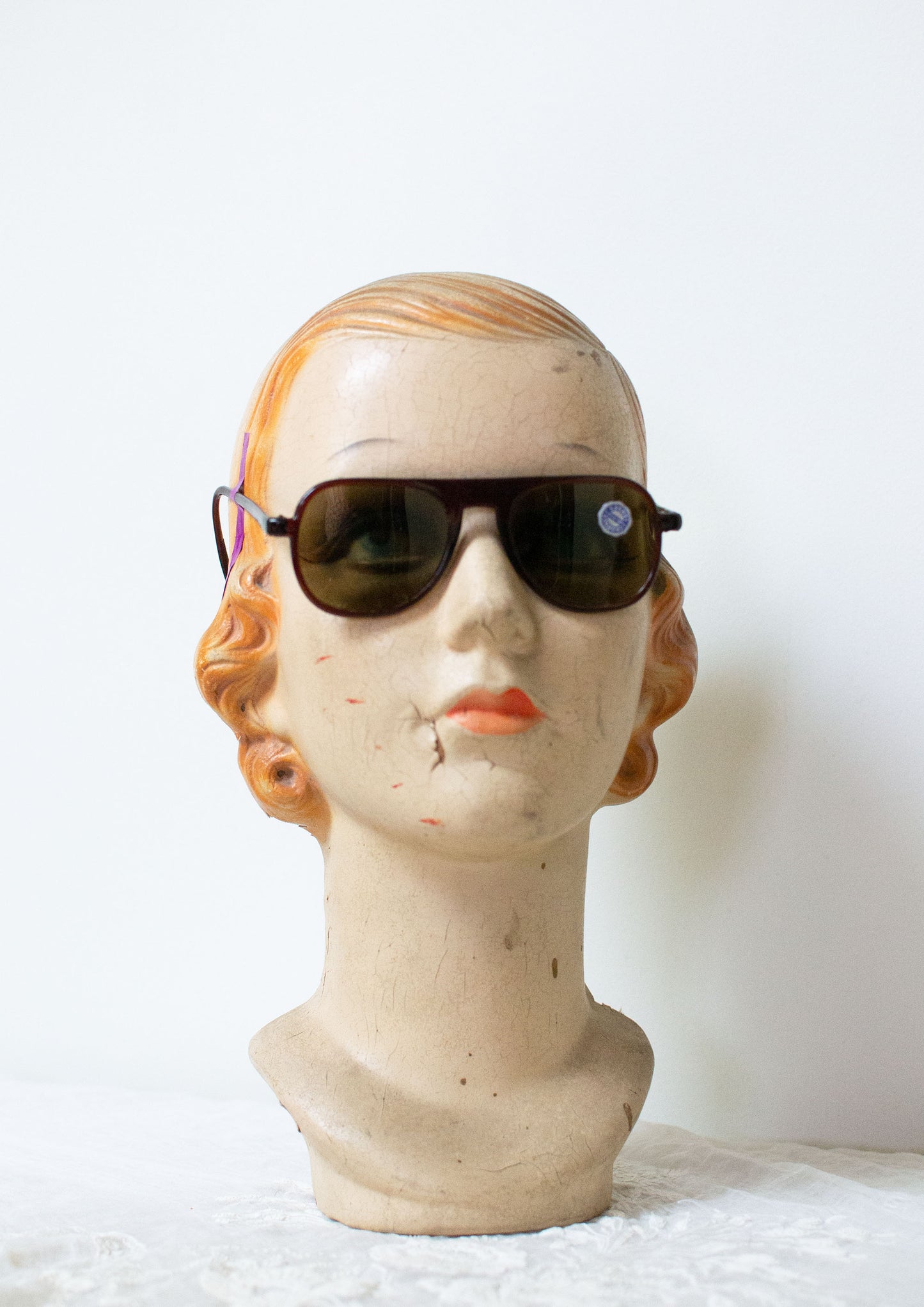 1940s Brown Aviator Sunglasses by Solarex