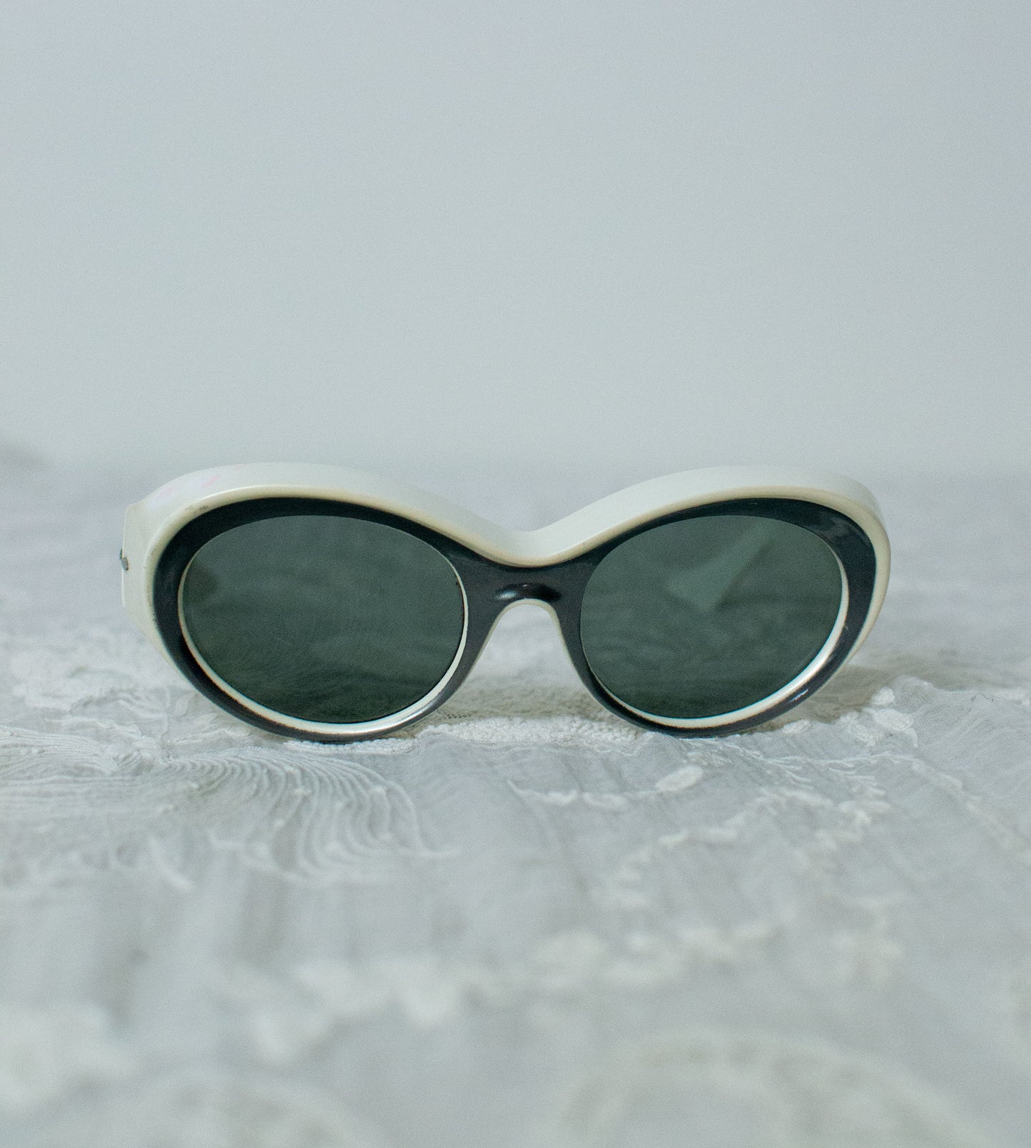 1960s Black & White Sunglasses | Foster Grant