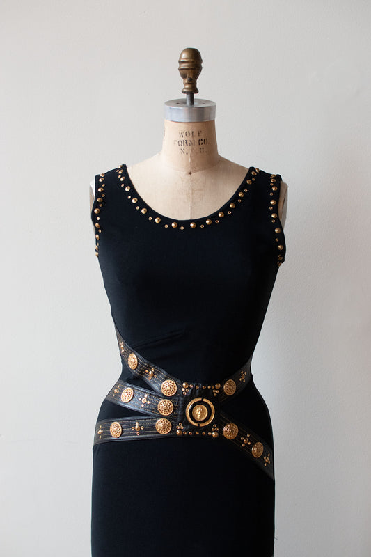 1990s Studded Dress