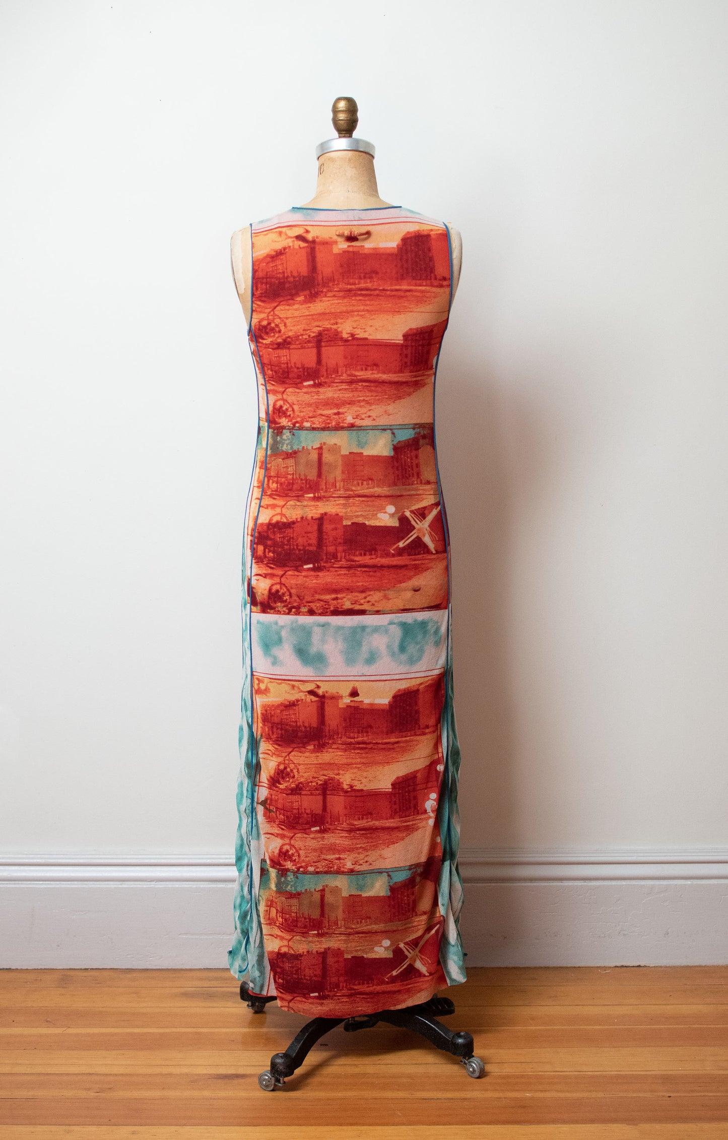 Printed Mesh Dress | Jean Paul Gaultier