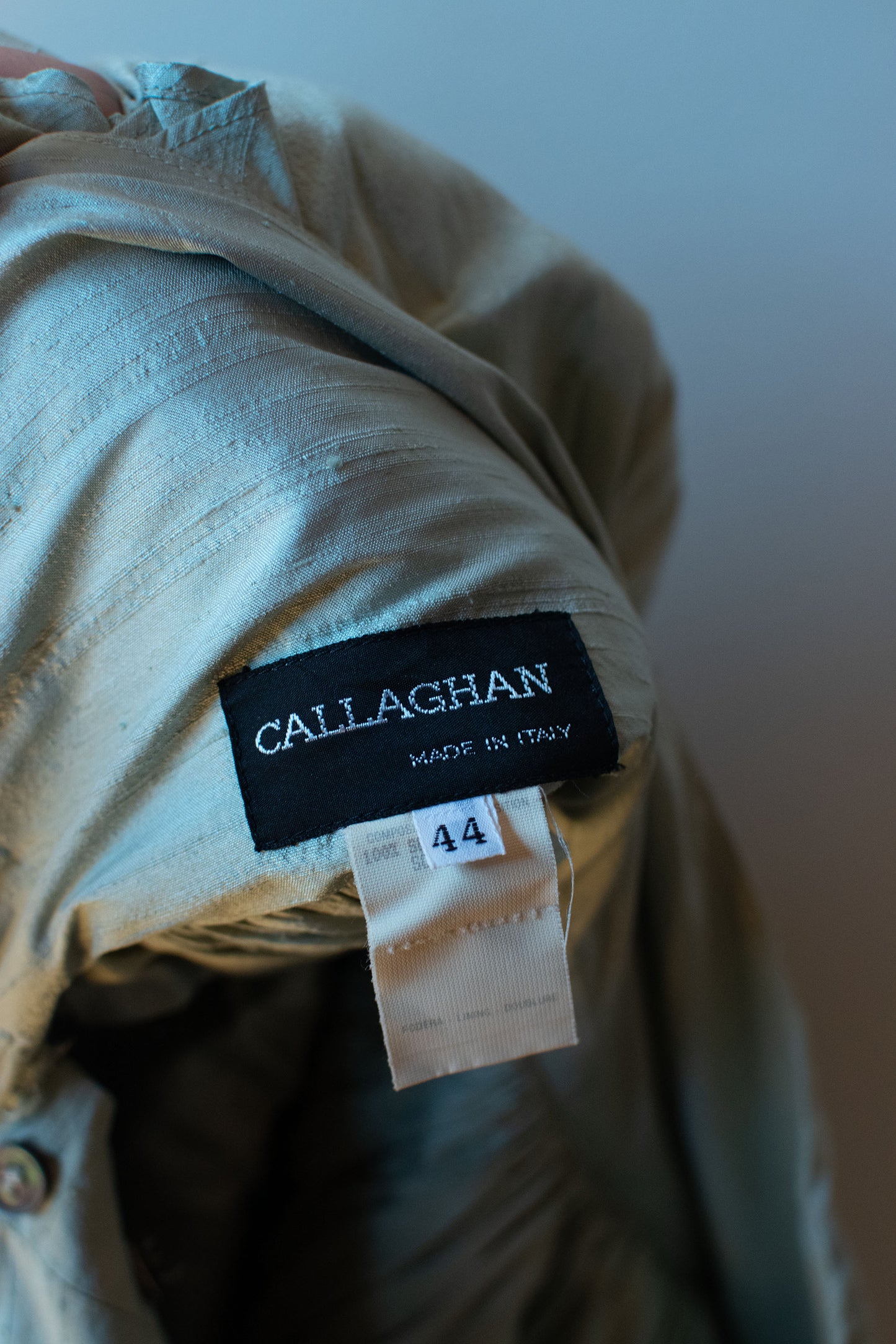 1980s Silk Dress | Romeo Gigli for Callaghan