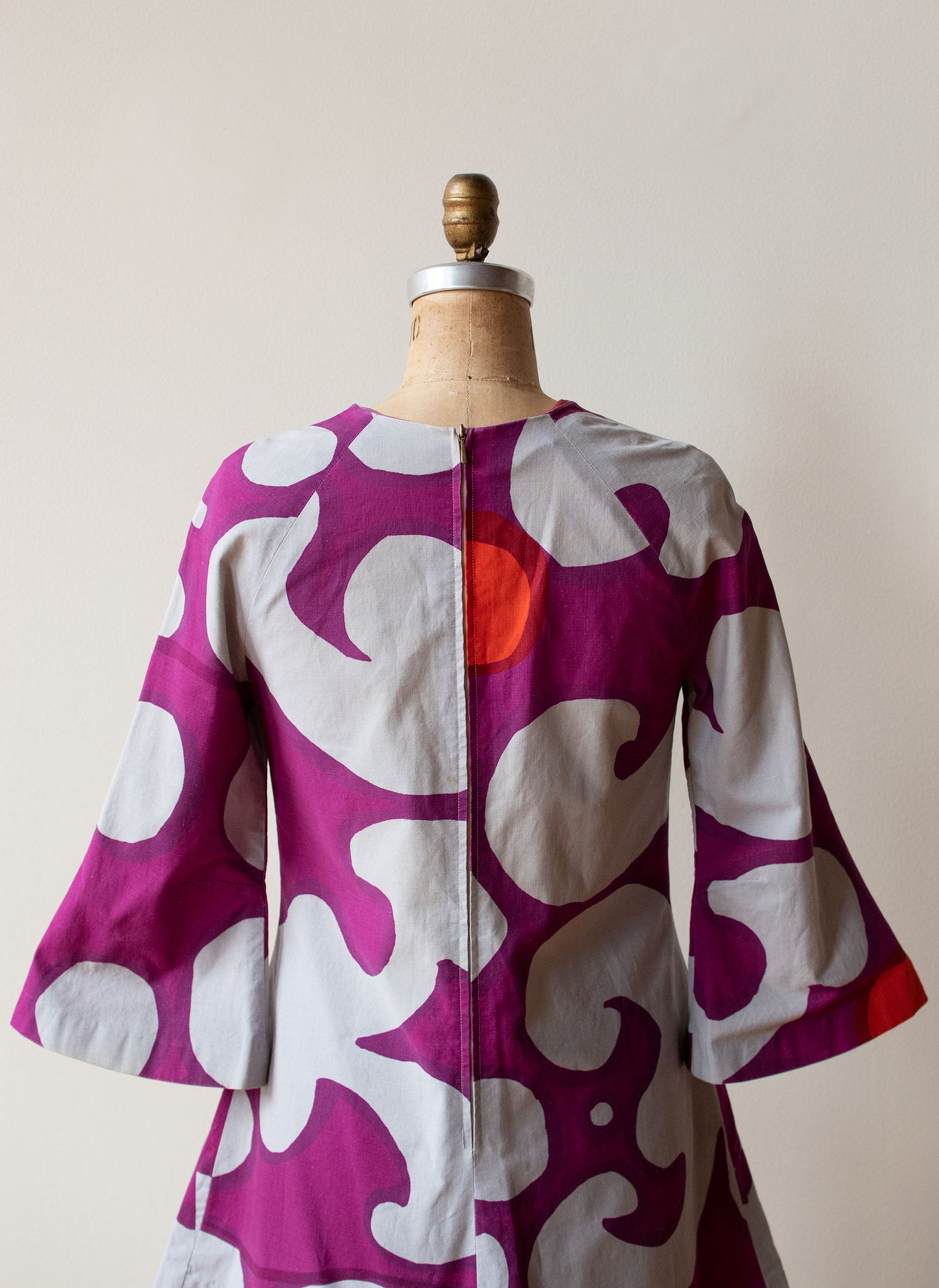 Oasis Print Mini Dress Purple | Marimekko 1966