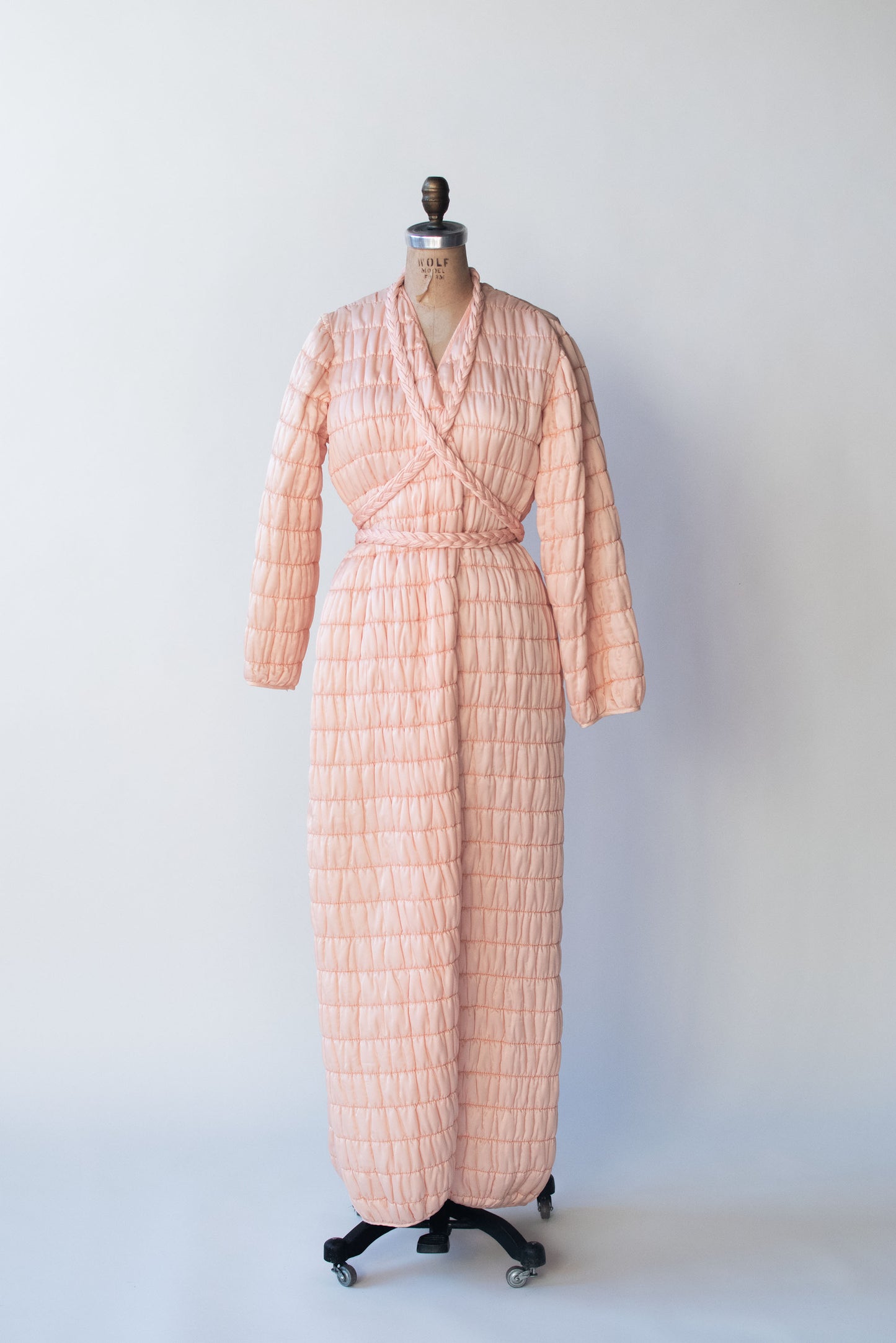 1980s Quilted Robe | Mary Mcfadden