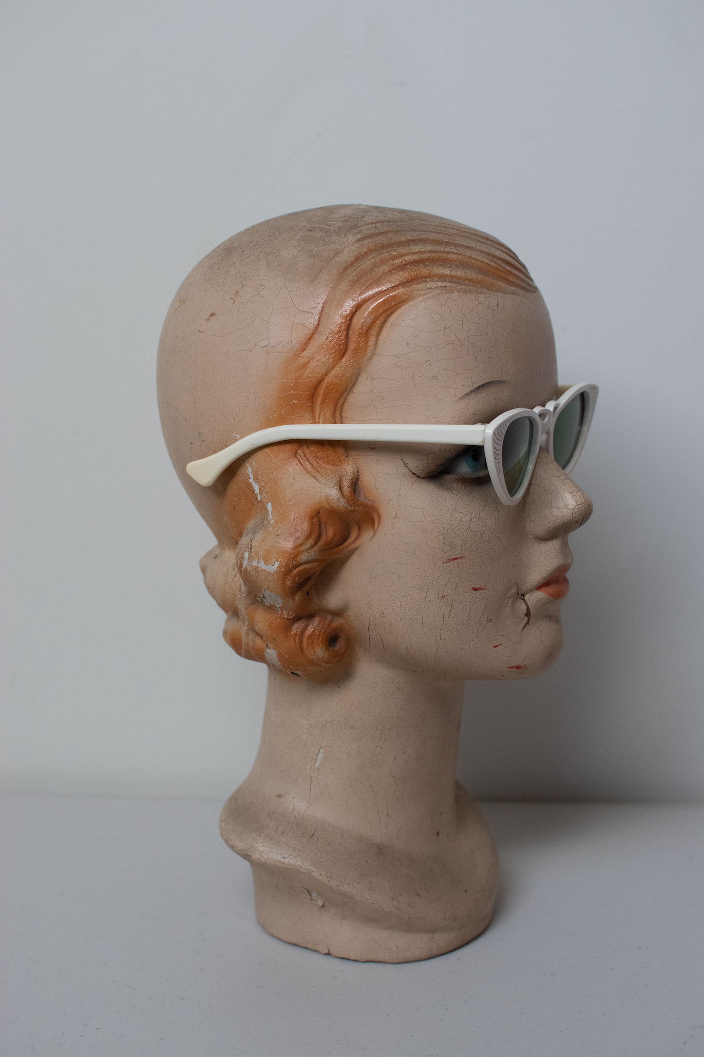 1950s Sunglasses | White Cat Eye