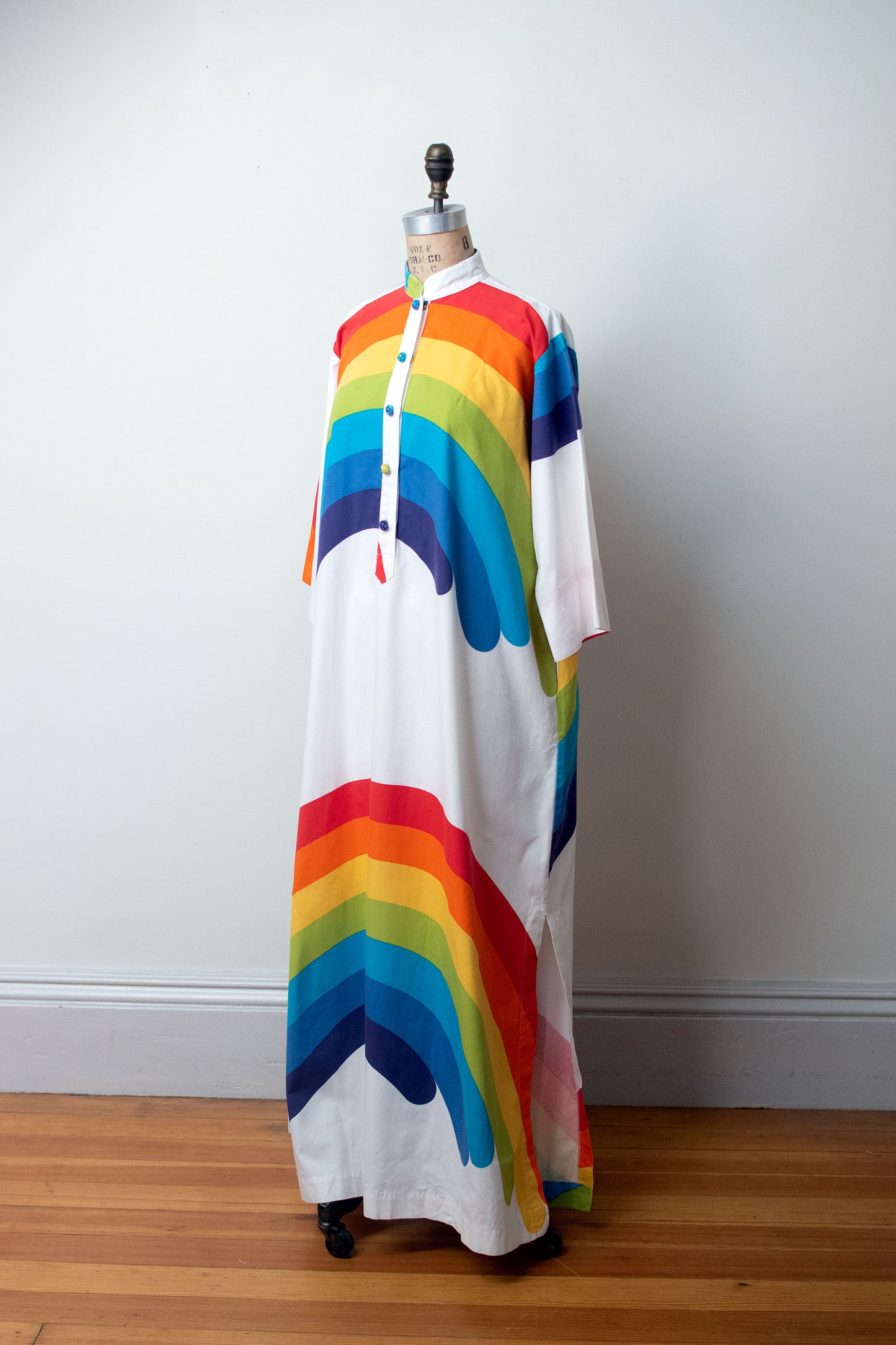 1970s Rainbow Dress