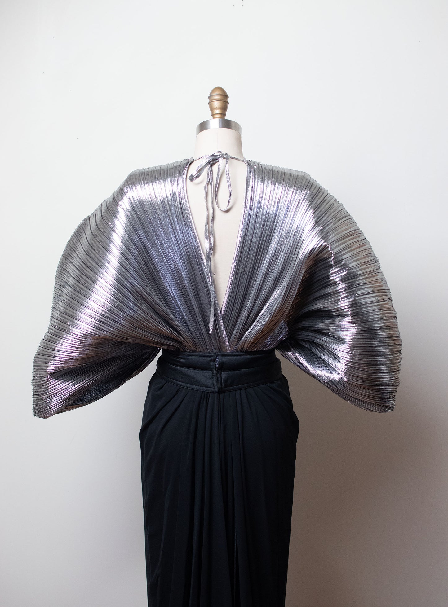 1980s Pleated Gown | Wayne Clark