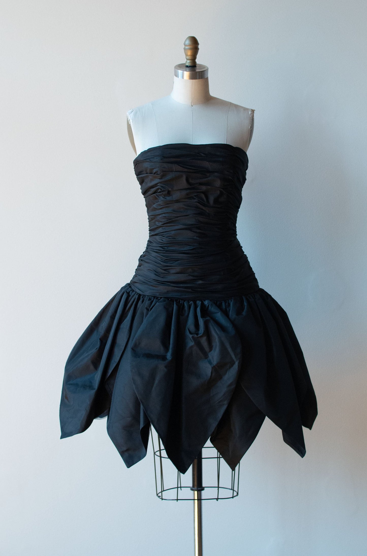 1980s Petal Skirt Dress | Victor Costa
