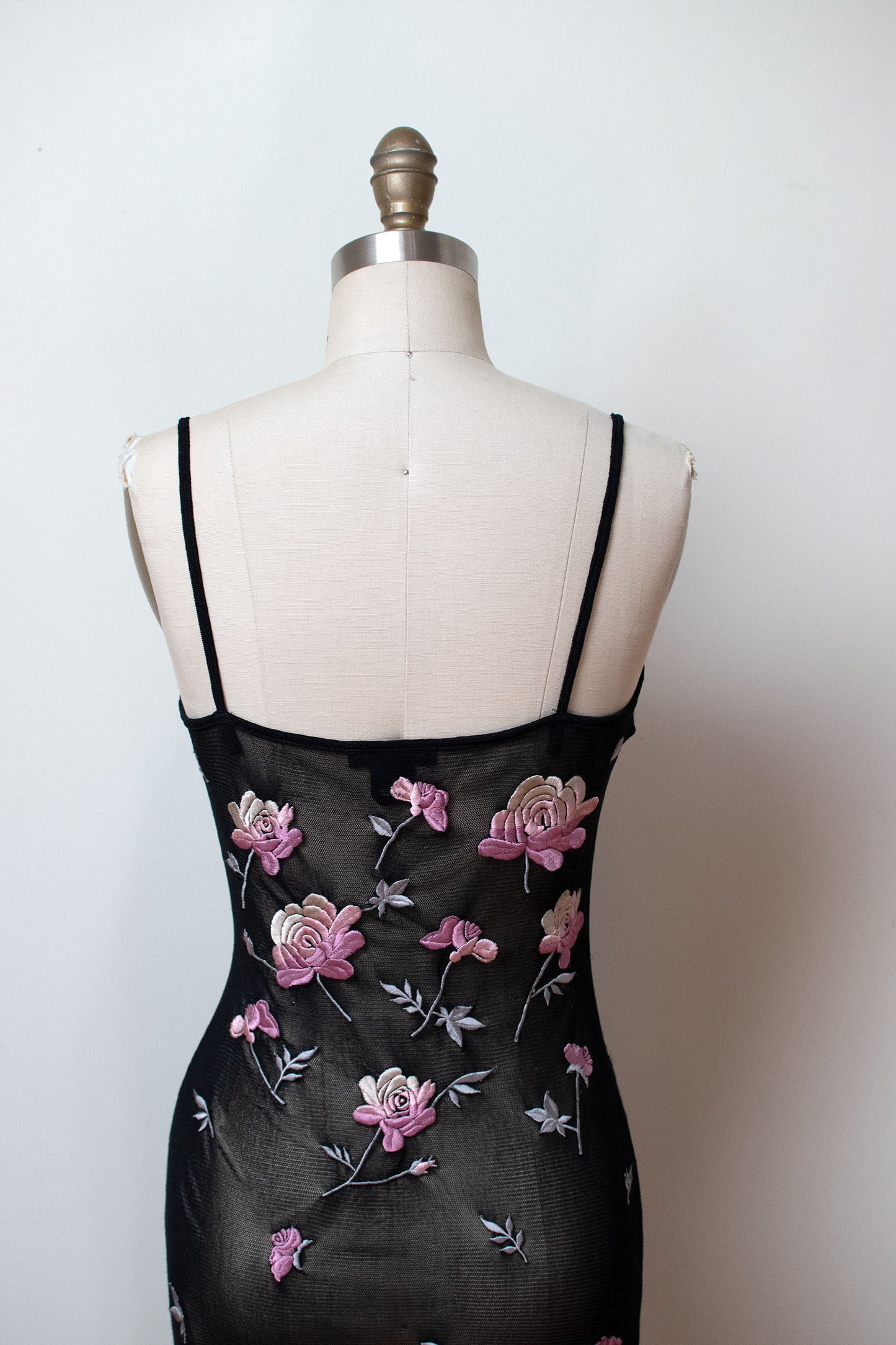 Embroidered Mesh Dress | Vivienne Tam