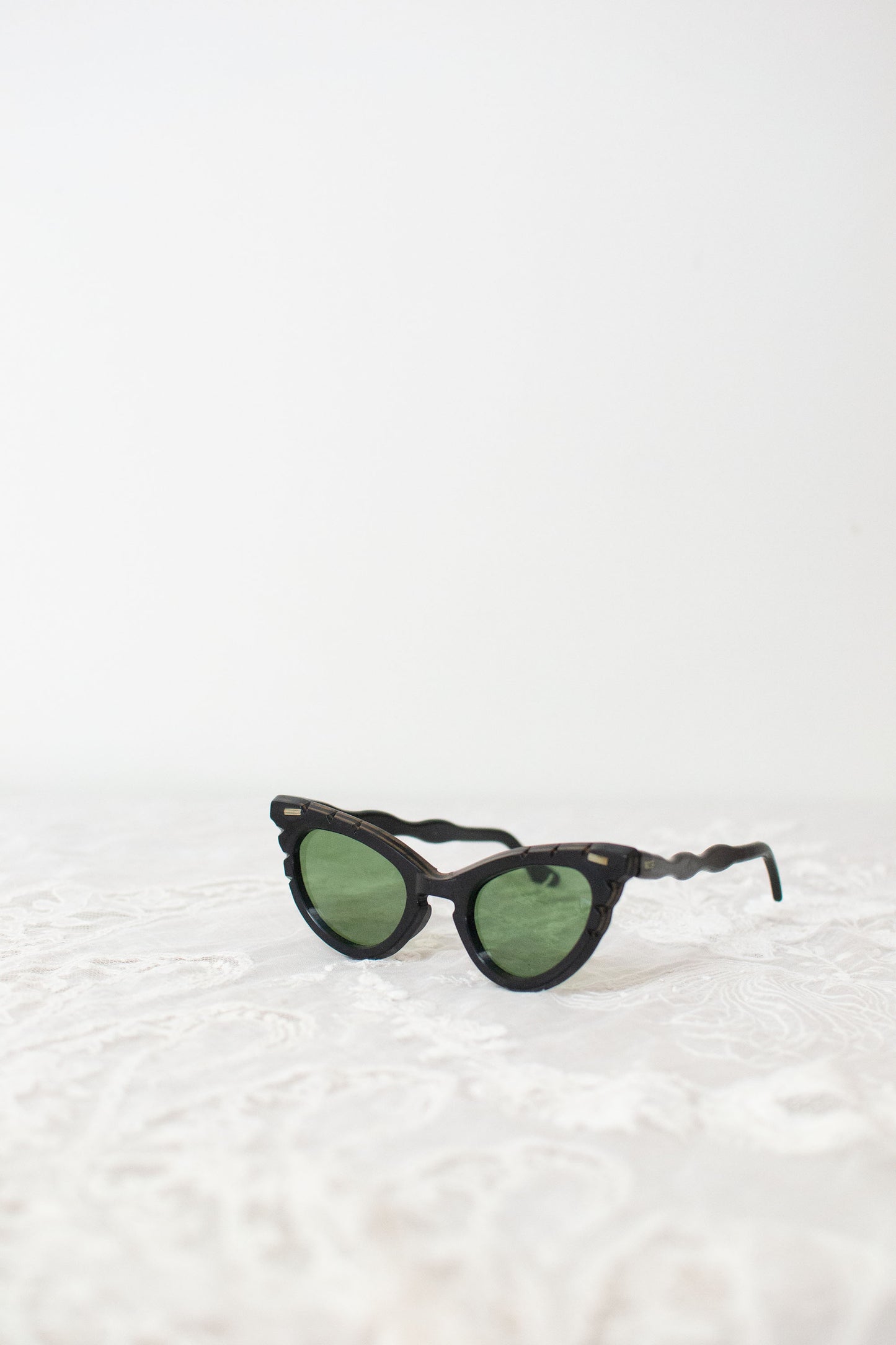 1950s Black Cat Eye Sunglasses