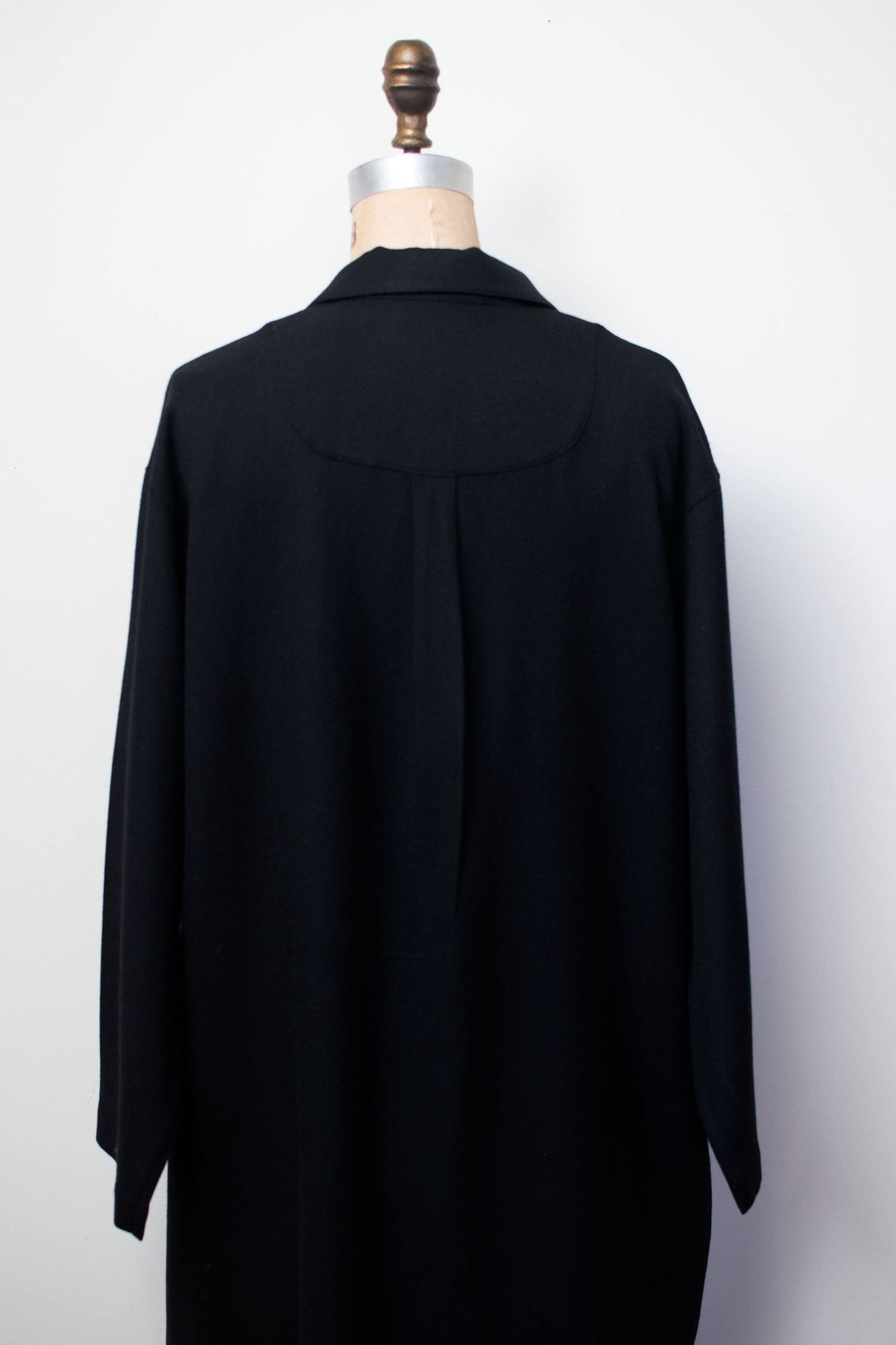 Black Wool Dress | Matsuda