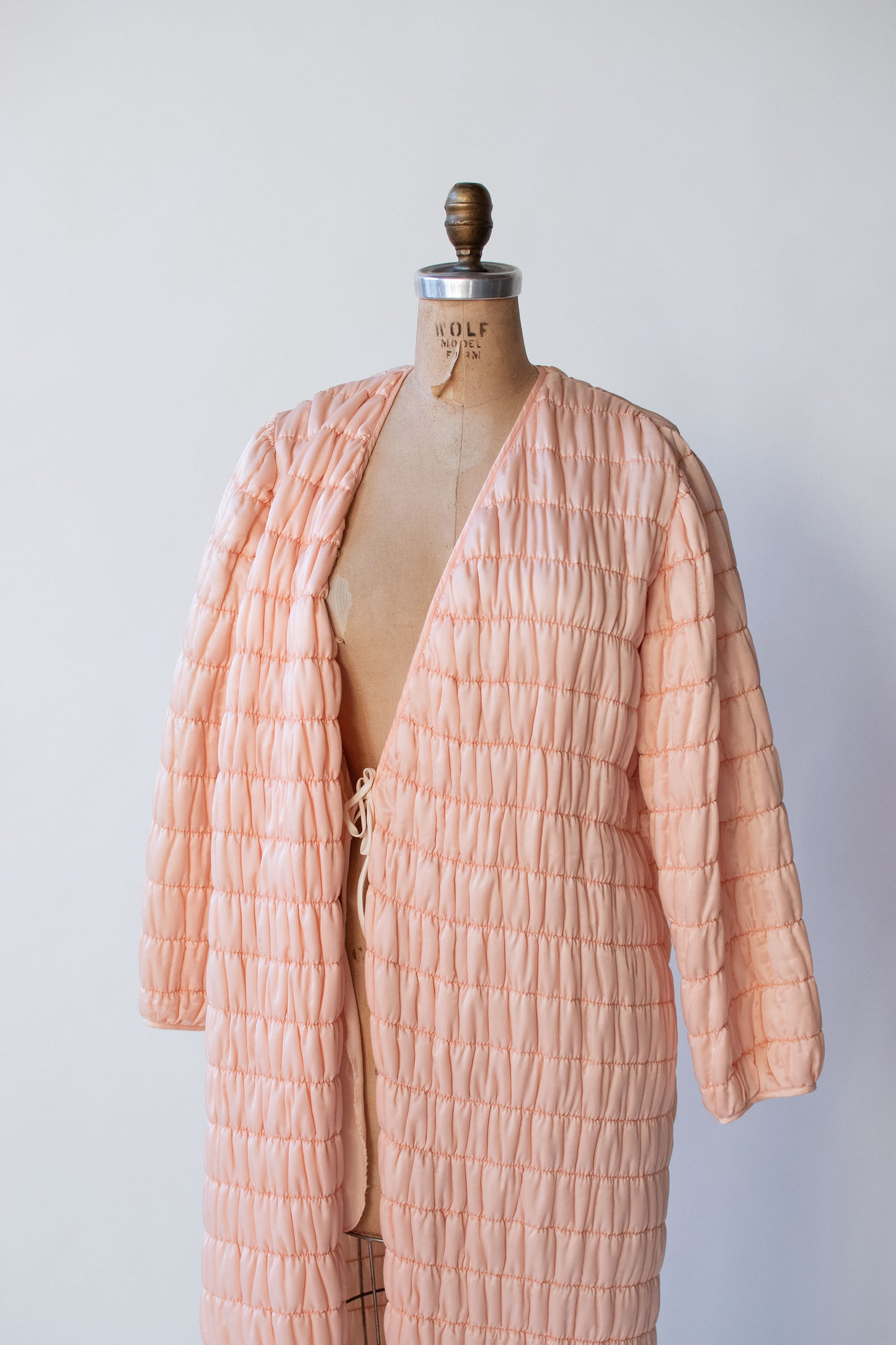 1980s Quilted Robe | Mary Mcfadden