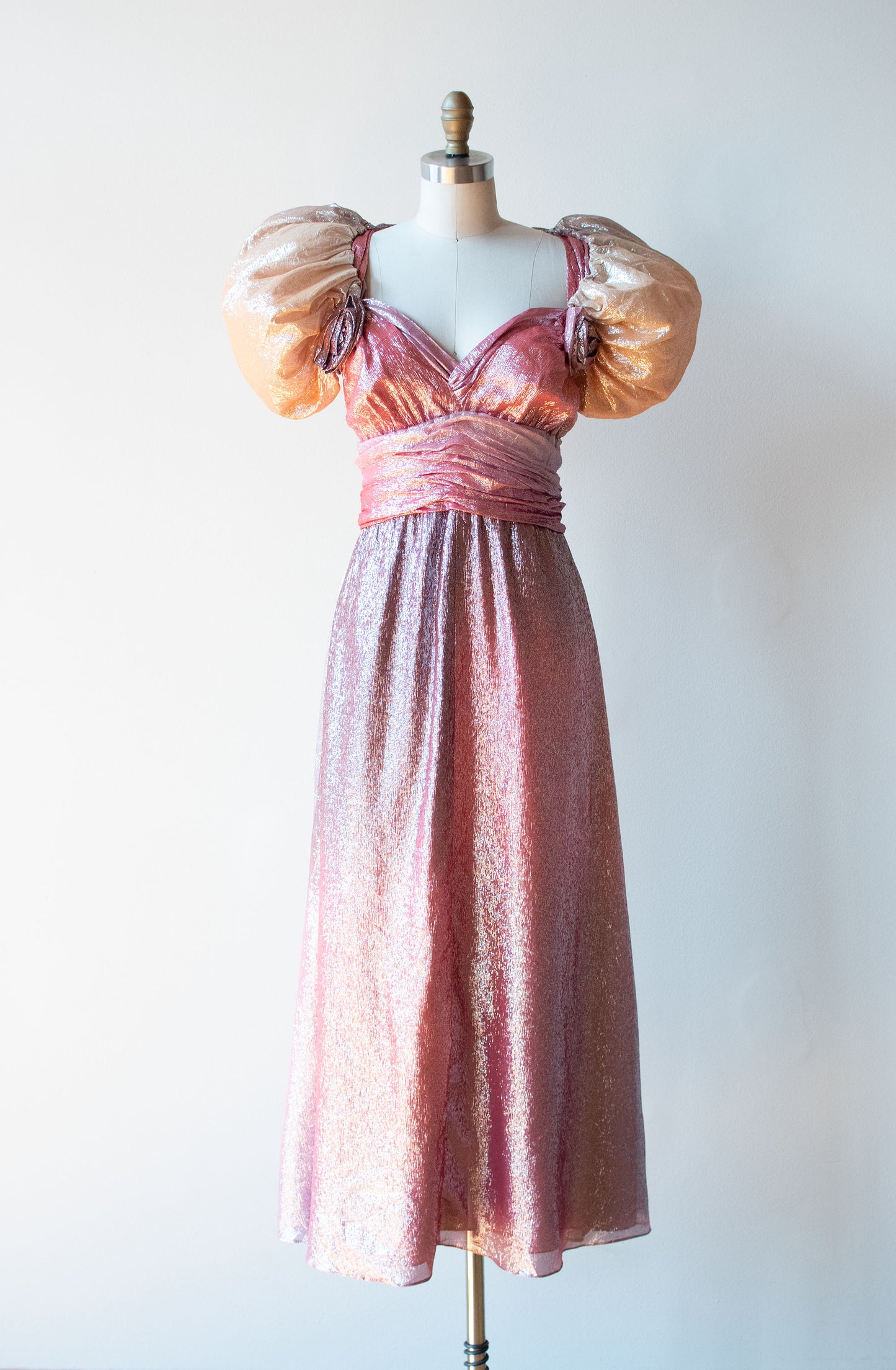1980s Ombre Gown