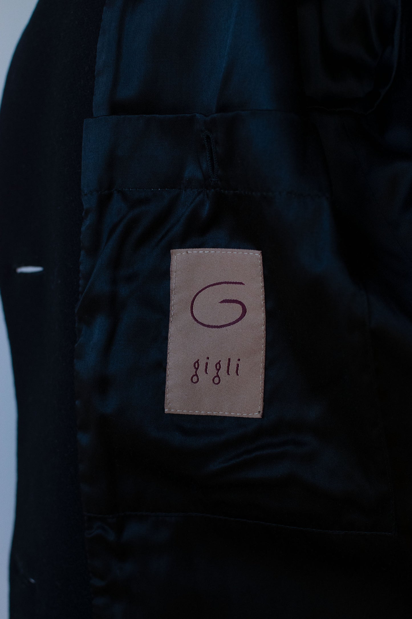 Black Wool Jacket | G Gigli