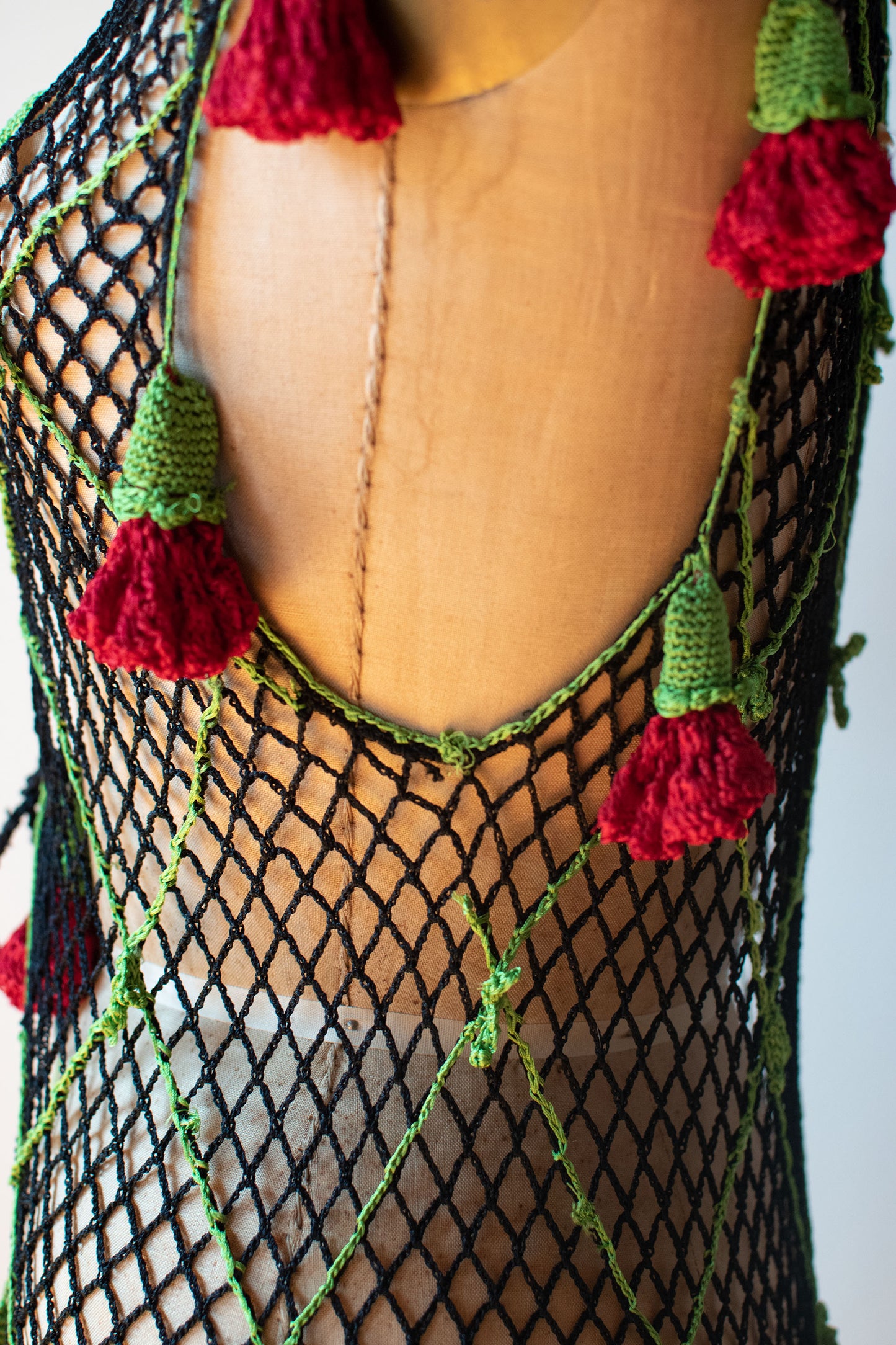 Crochet Rose Vest | Moschino