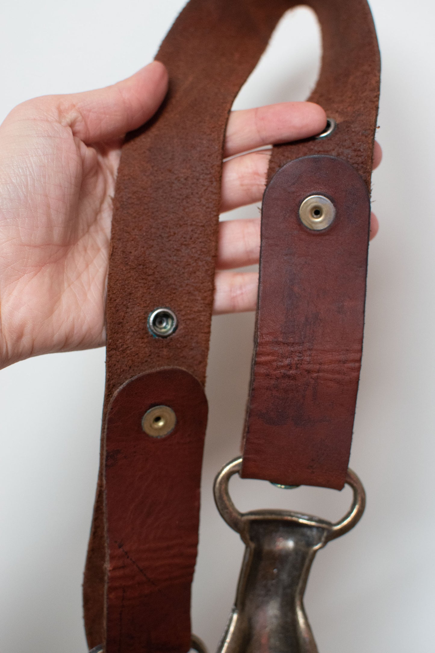 1970s Clasped Hands Belt
