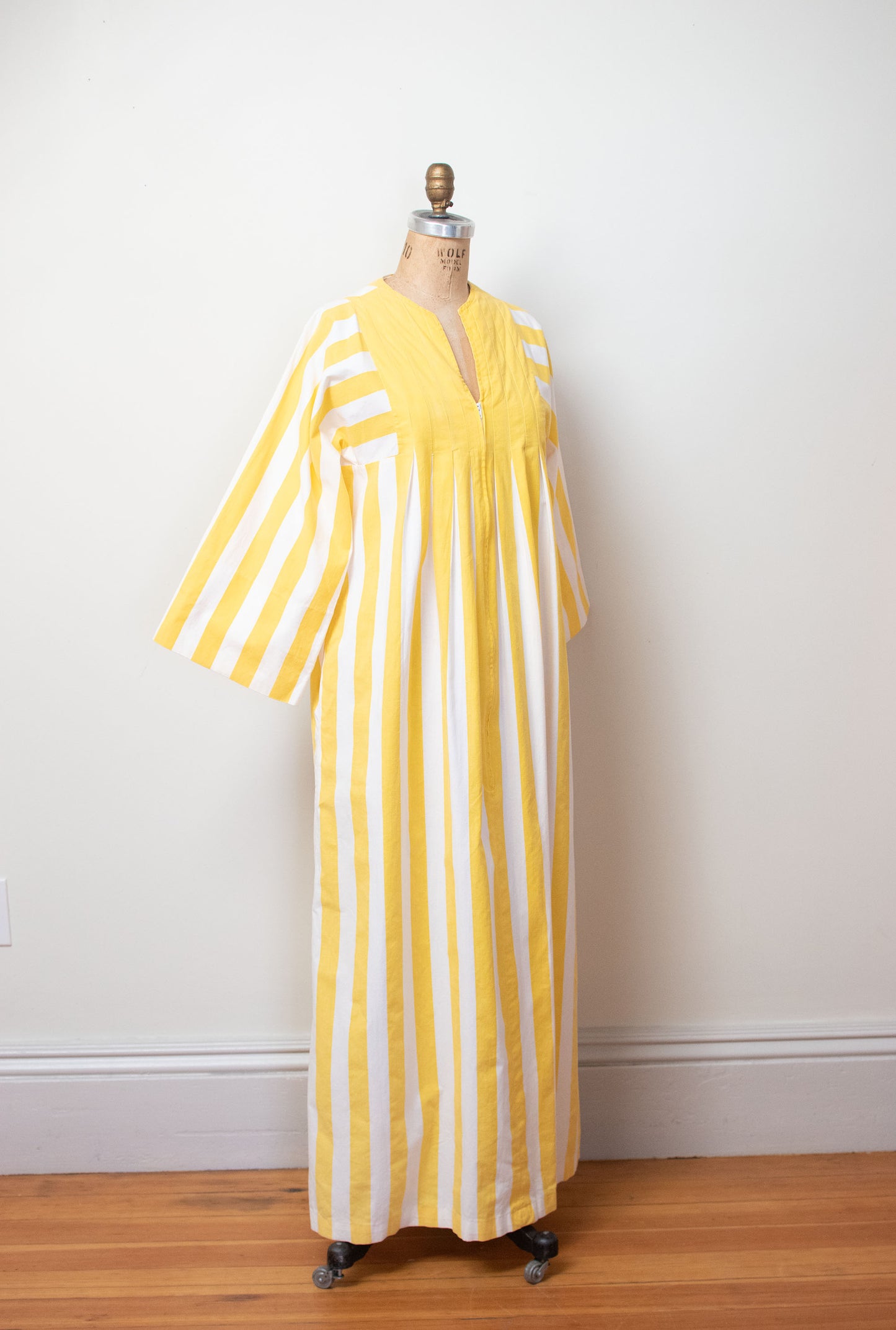 1980s Awning Stripe Caftan