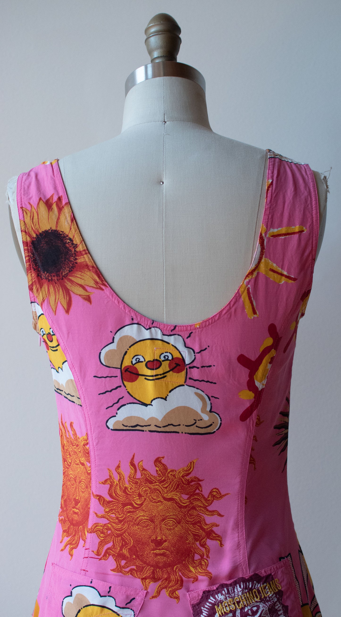 1990s Sun & Smile Dress | Moschino Jeans
