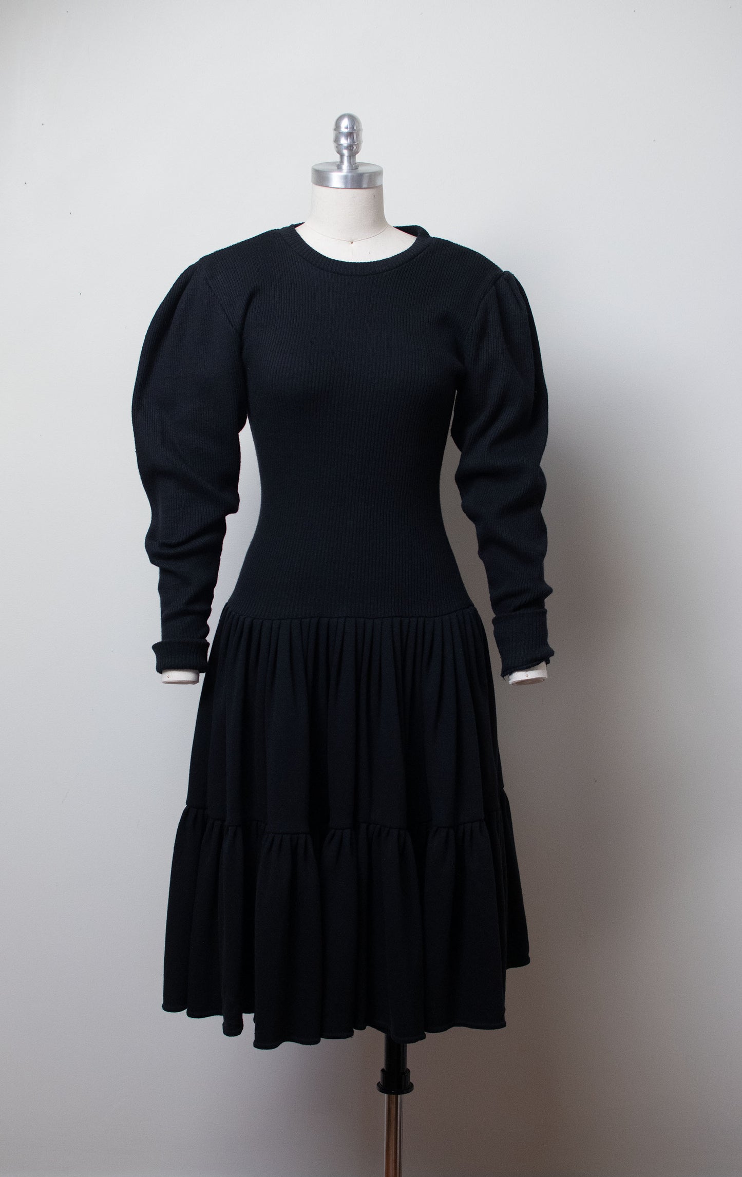 Black Sweatshirt Dress | Norma Kamali