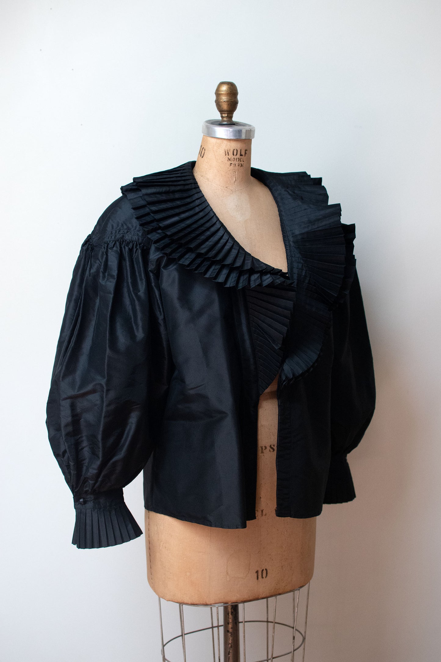 1980s Sculptural Silk Blouse | Complice