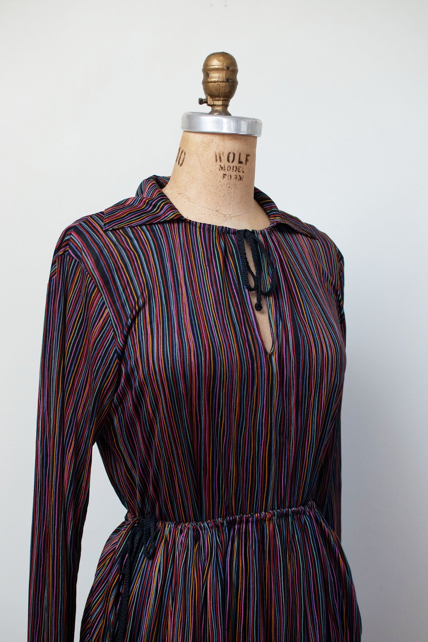 1970s Rainbow Striped Silk Jersey Set | Missoni