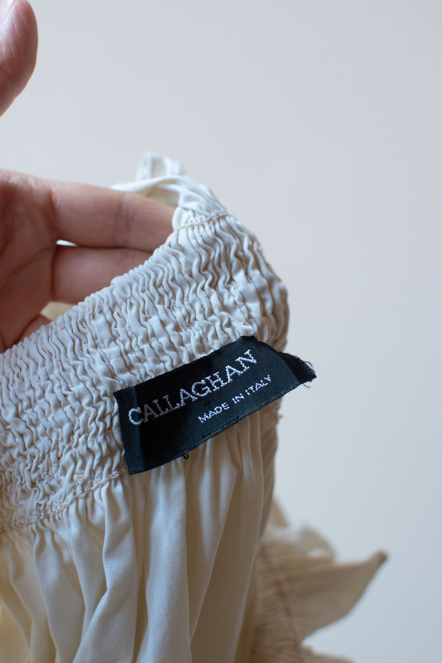 Smocked Shirt | Callaghan