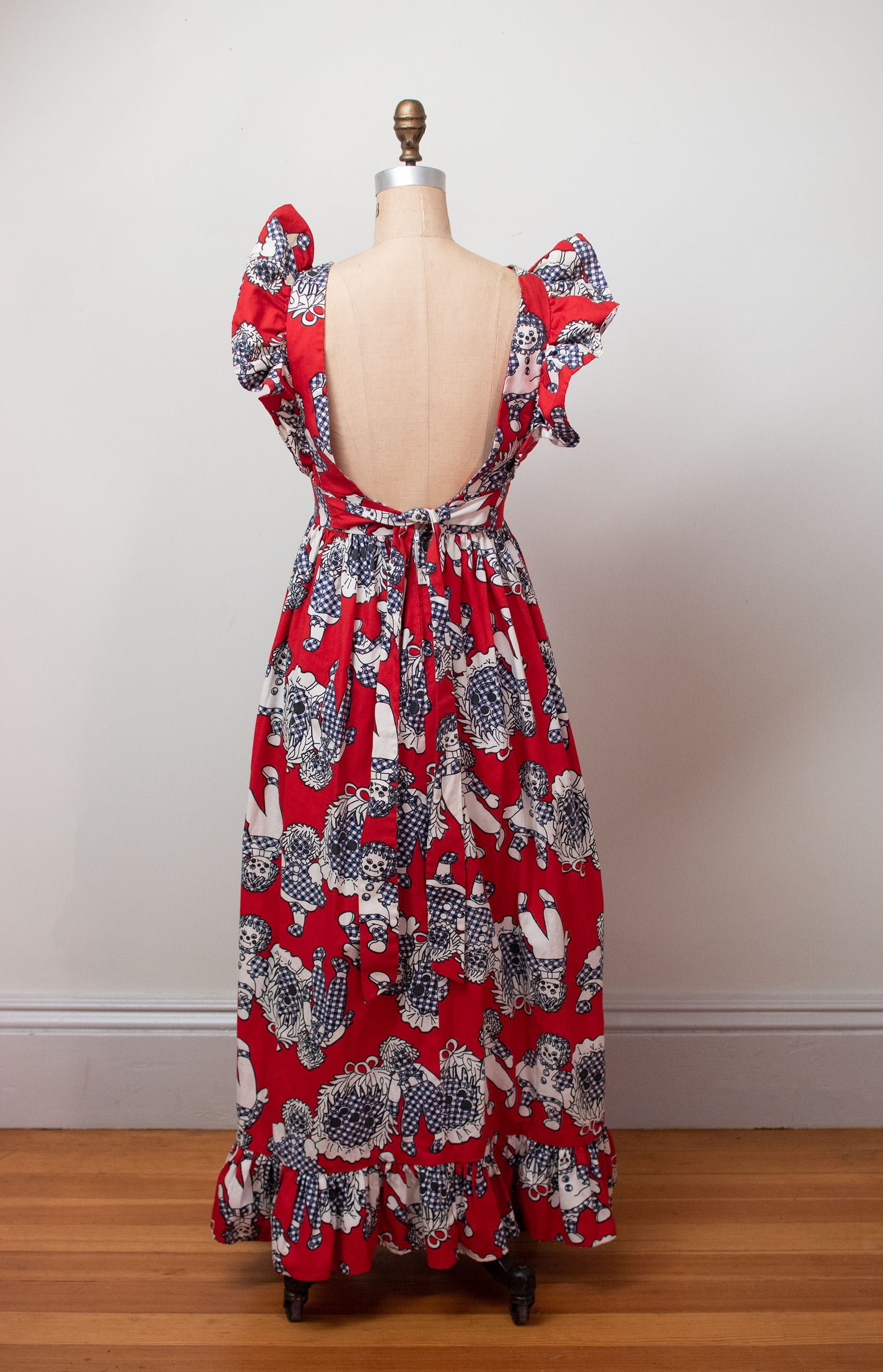 1970s Ruffled Dress | Anne Fogarty