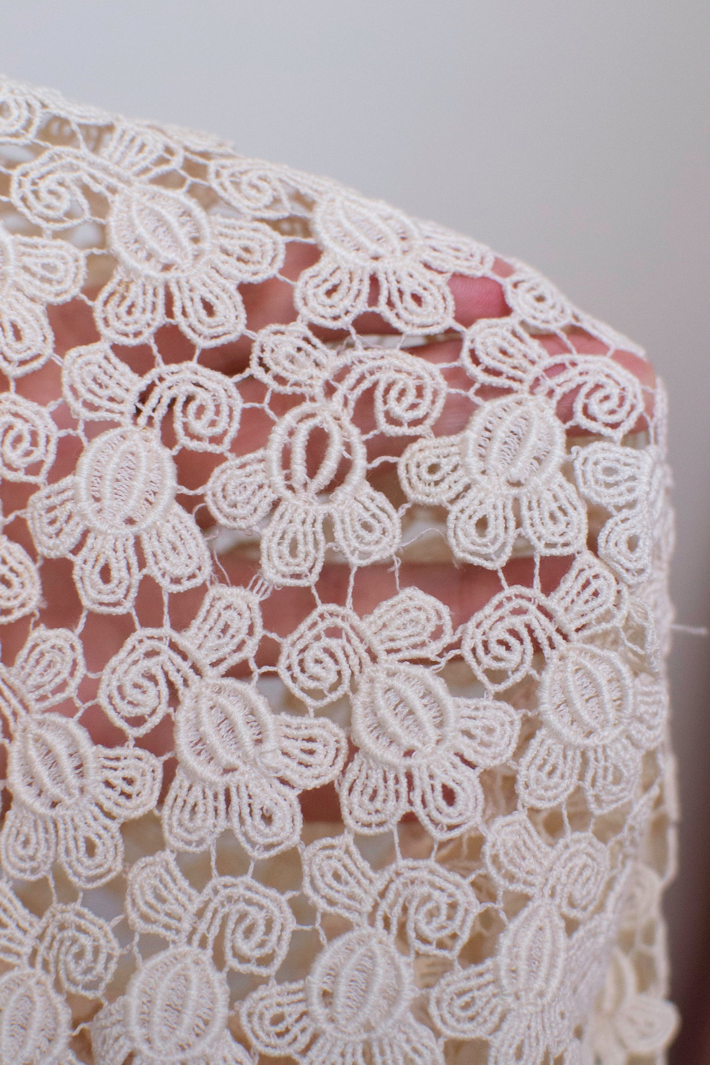 1930s Cream Crochet Blouse | FOGA