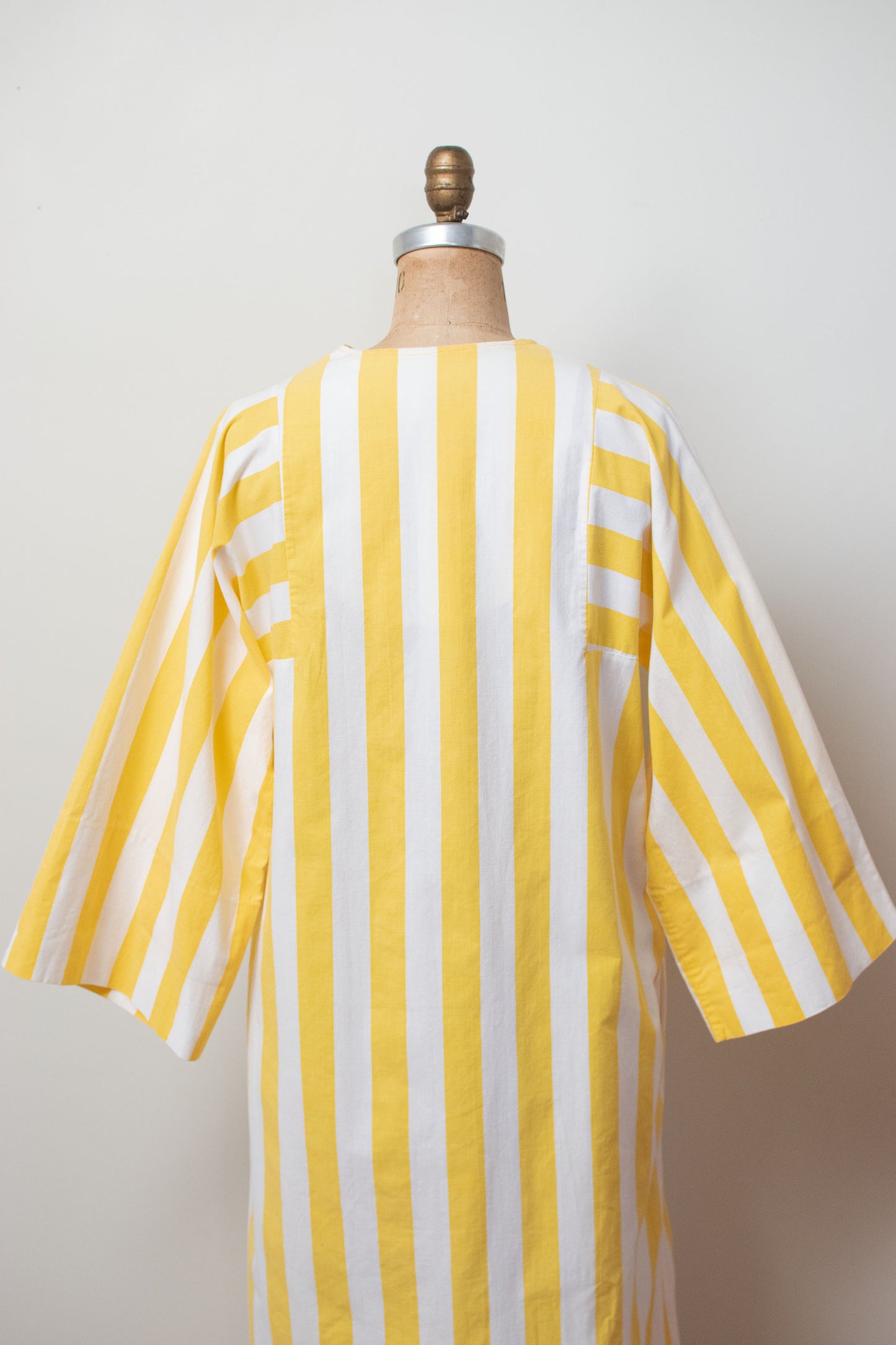 1980s Awning Stripe Caftan