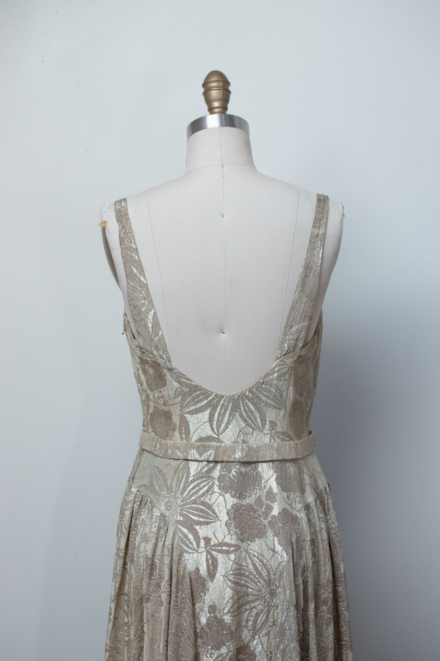 1930s Lamé Gown | Salon Moderne