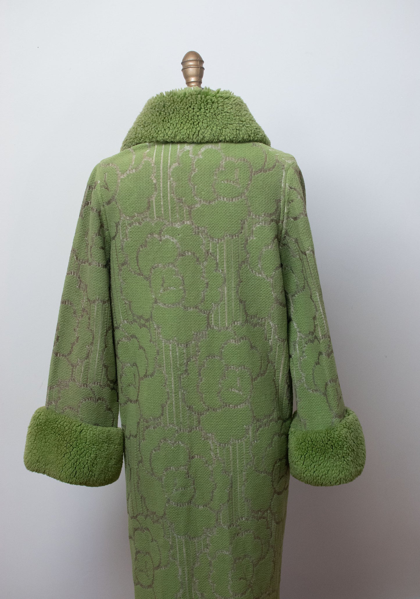 1920s Green Wool Coat