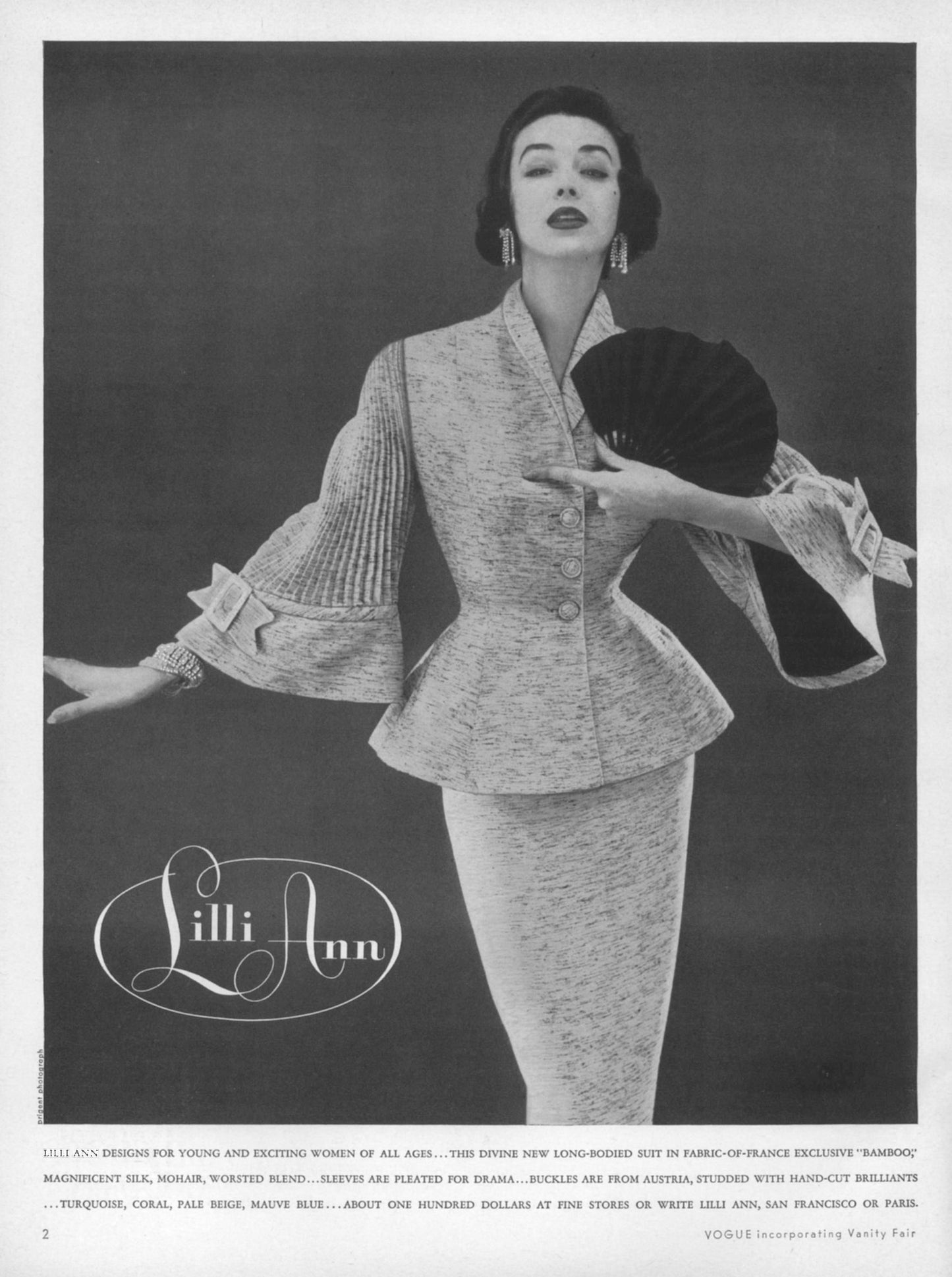 1950s Wool Suit | Lilli Ann