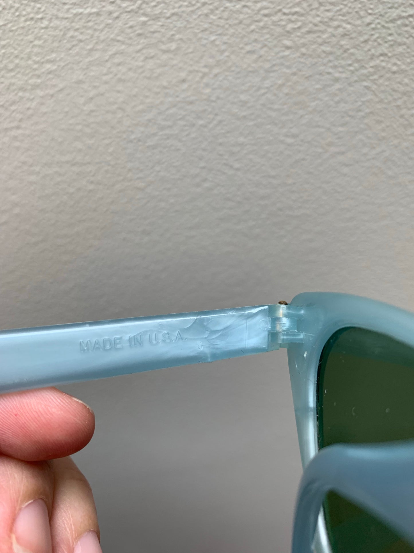1950s Pale Blue Cat Eye Sunglasses